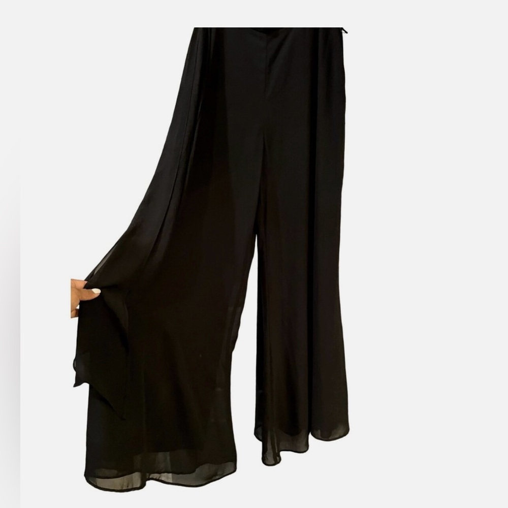 Dawn Joy evening wide leg chiffon pants ‼️Make me an offer‼️